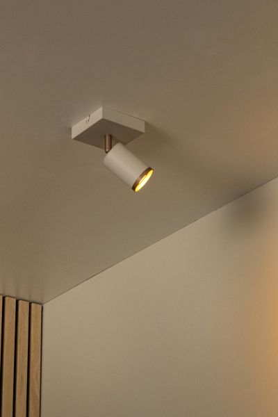Lucide REGINA - Ceiling spotlight - 1xGU10 - Taupe